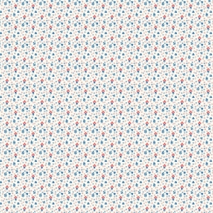 Mini Posy - Primary Bright Fabric, bit 75 cm