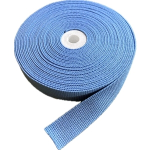 Webbing, blå akryl